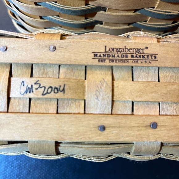 Longaberger Vintage Basket Collection (3 pieces) for one price - Picture 6 of 6